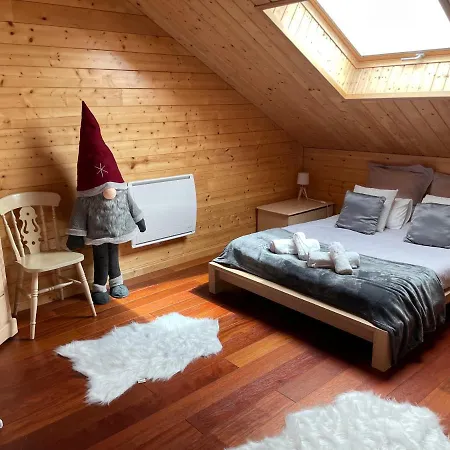 Oxalys Entre Lacs Et Montagne, Jacuzzi & Sauna شاليه *